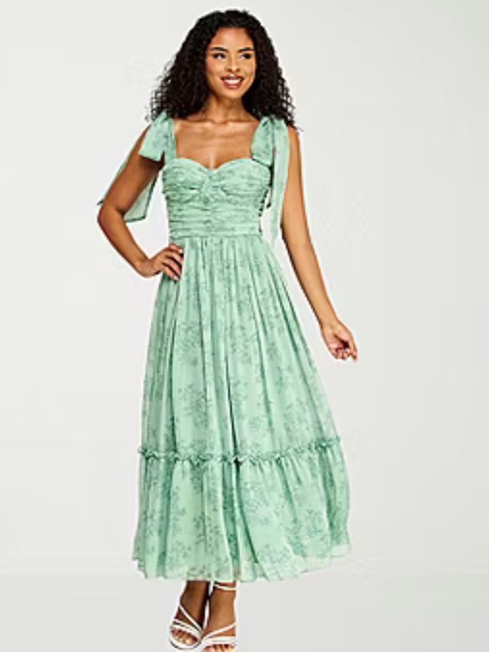 NWT Sage Green Fairycore Dress